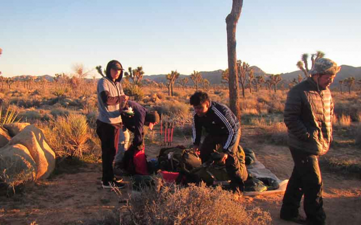 gap year backpacking program